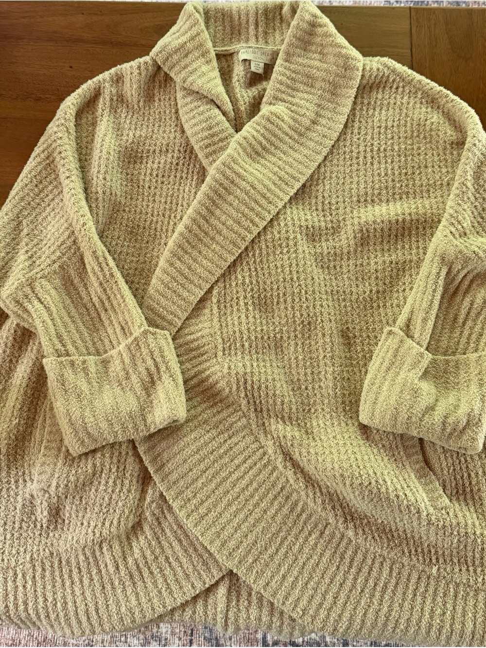Barefoot Dreams
Waffle Cocoon
Cardigan Stone - S/M